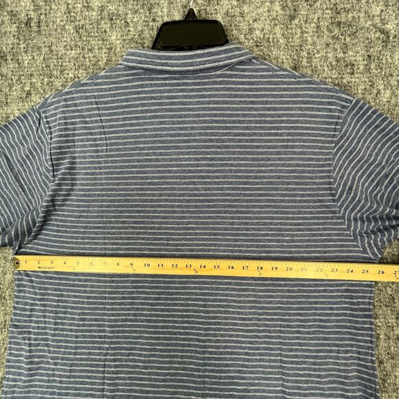 Ralph Lauren Polo Shirt Mens XXL Blue Preppy Clubhouse Vintage Single Stitch‎ - Picture 8 of 11